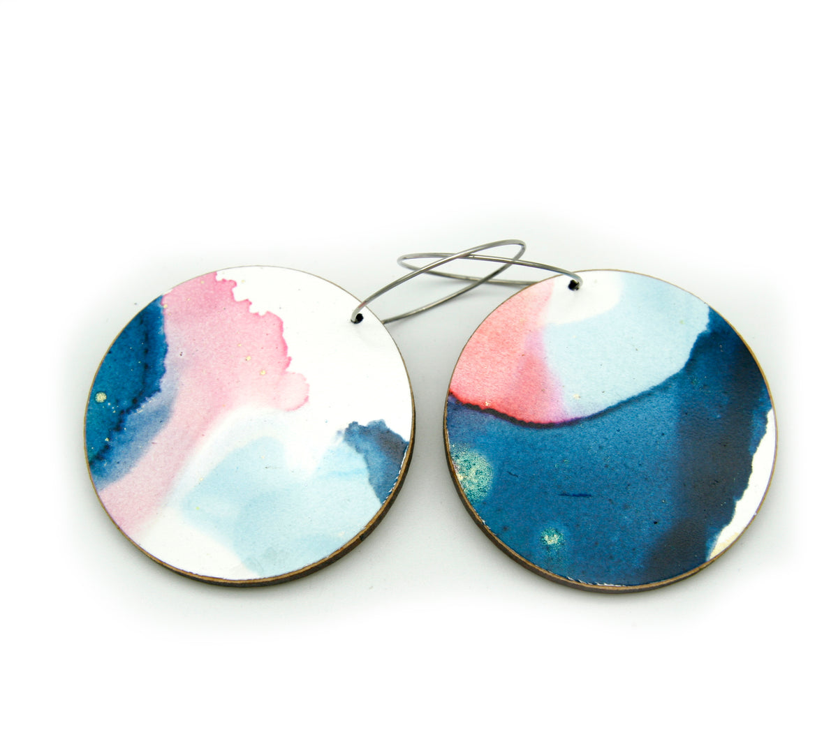 White Beauty #29 Large Original Earrings