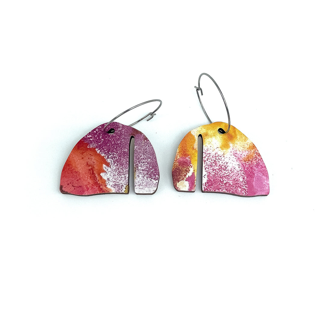 Deep Pie Earrings