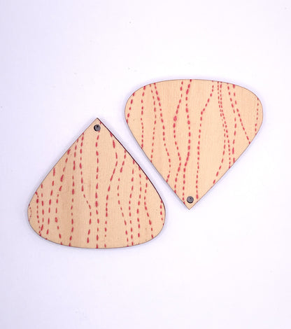Droplet Wave Earrings