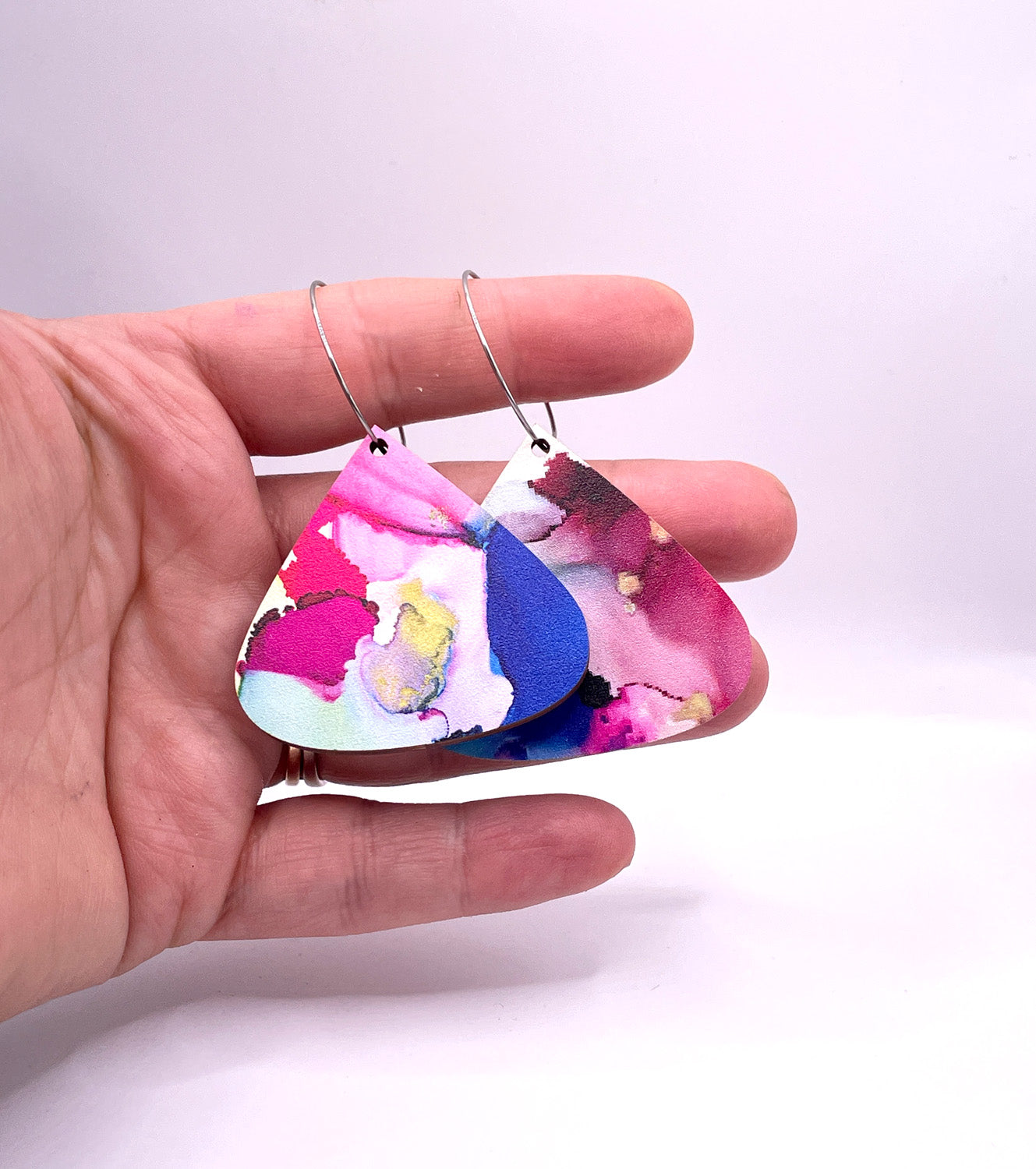 Droplet Spring Earrings