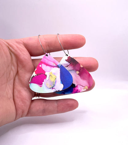 Droplet Wave Earrings