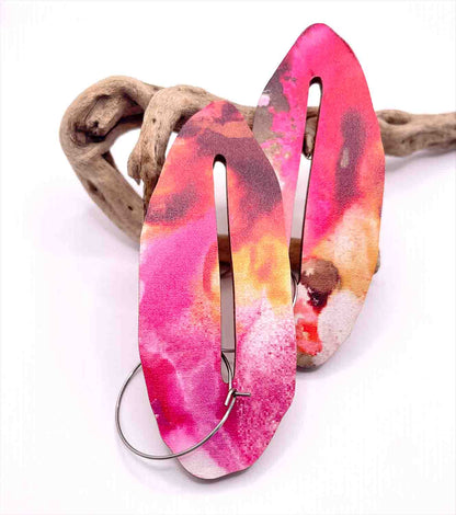 Bold Deep Earrings