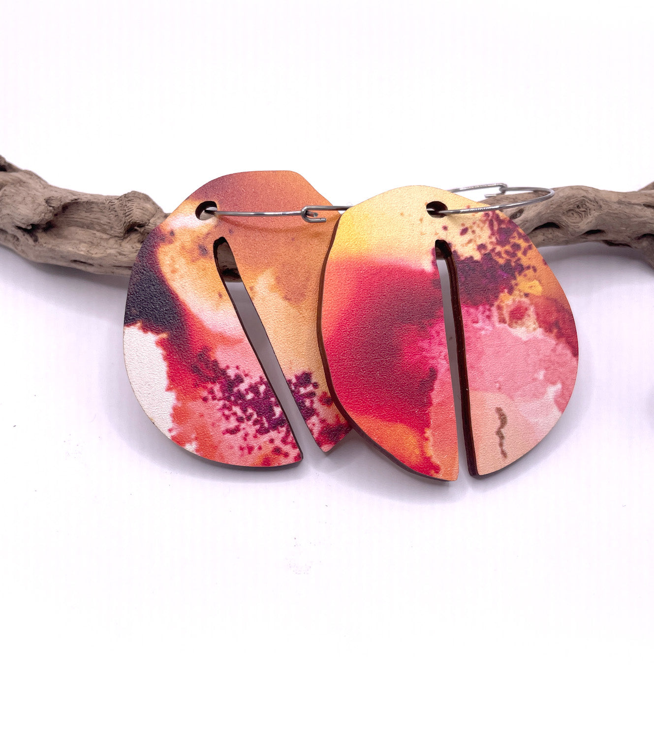 Slice Deep Earrings