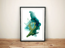 Blue Alcohol Ink Printable