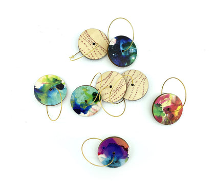 Night Bullseye Earrings