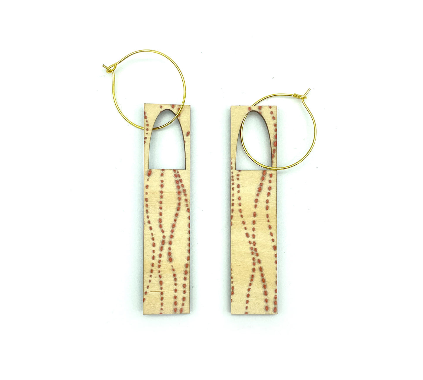 Wash Long Earrings