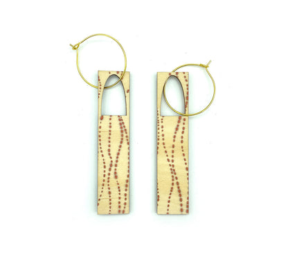 Wash Long Earrings
