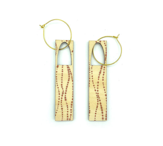 Wash Long Earrings