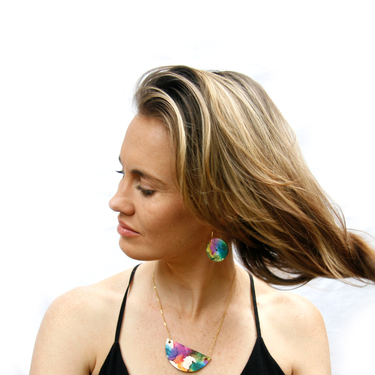 Night Bullseye Earrings