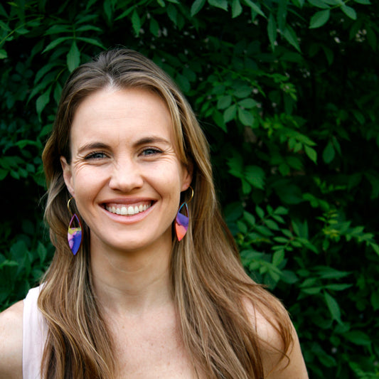 Leaf Tri Dream Earrings