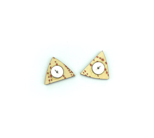 Dream Stud Tri Earrings