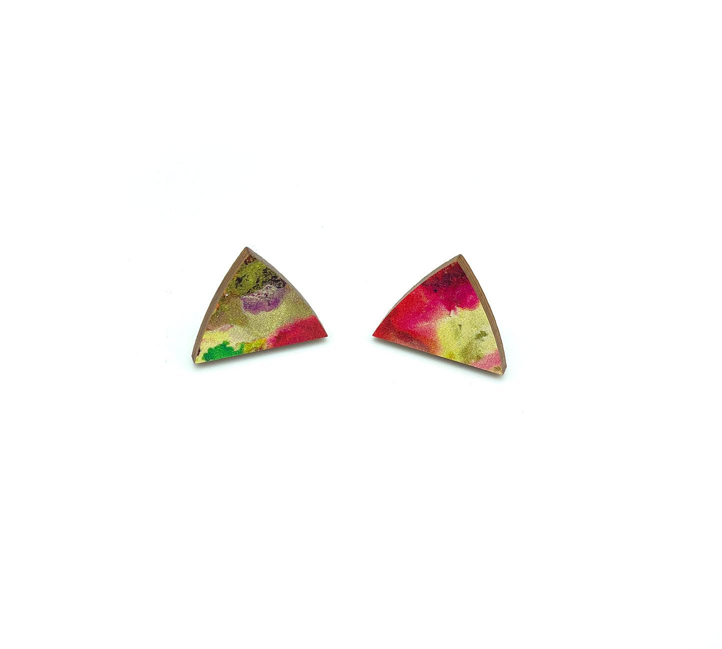 Stud Tri Radiance Earrings