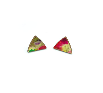 Stud Tri Radiance Earrings