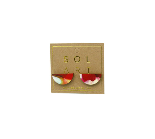 Delight Stud Moon earrings