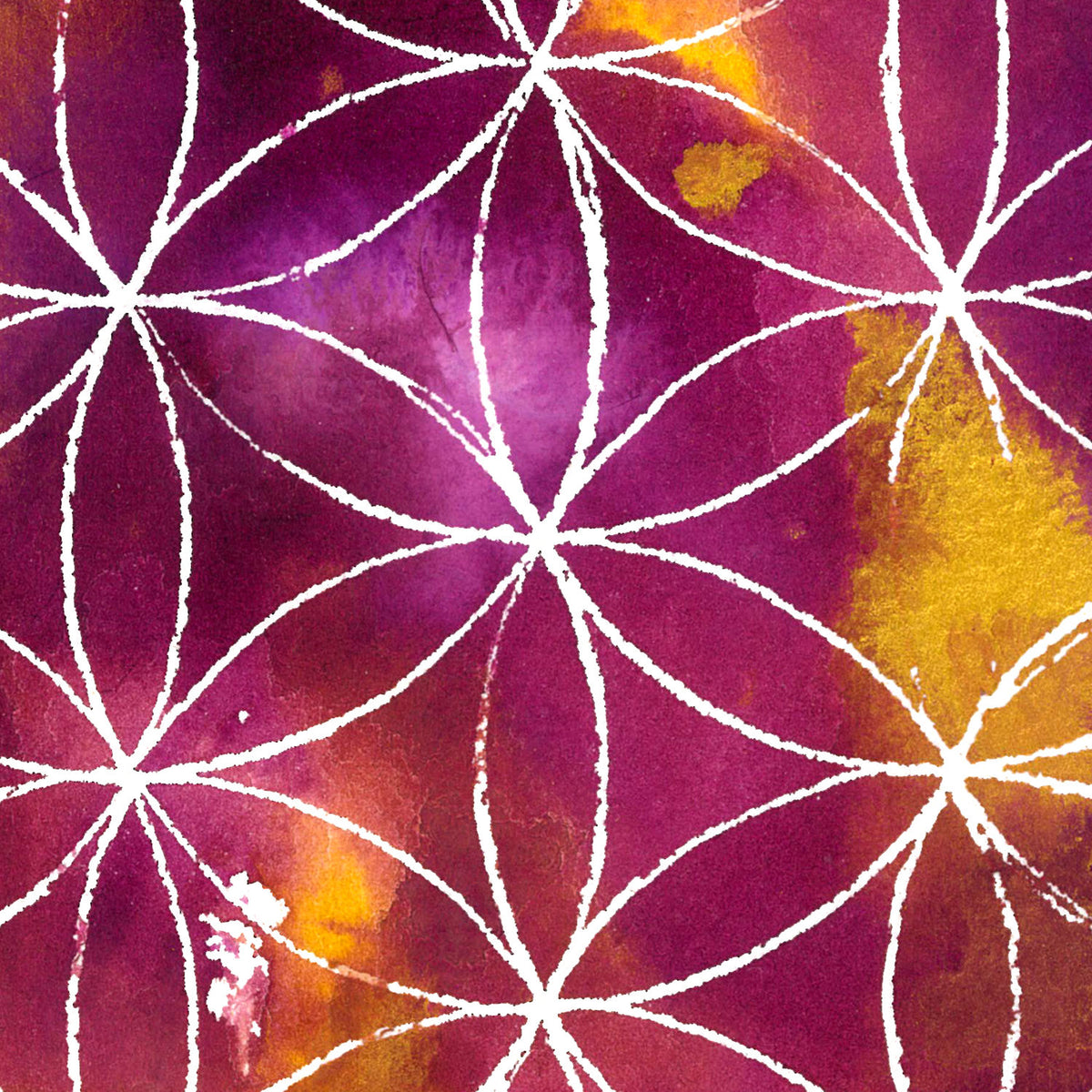Flower of Life Purple Printable – Solart