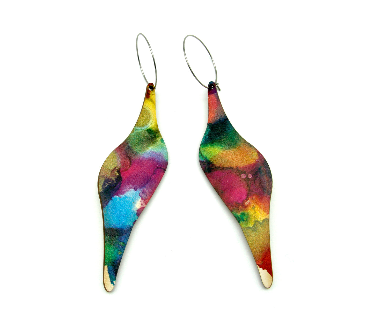 Play Leaf earrings