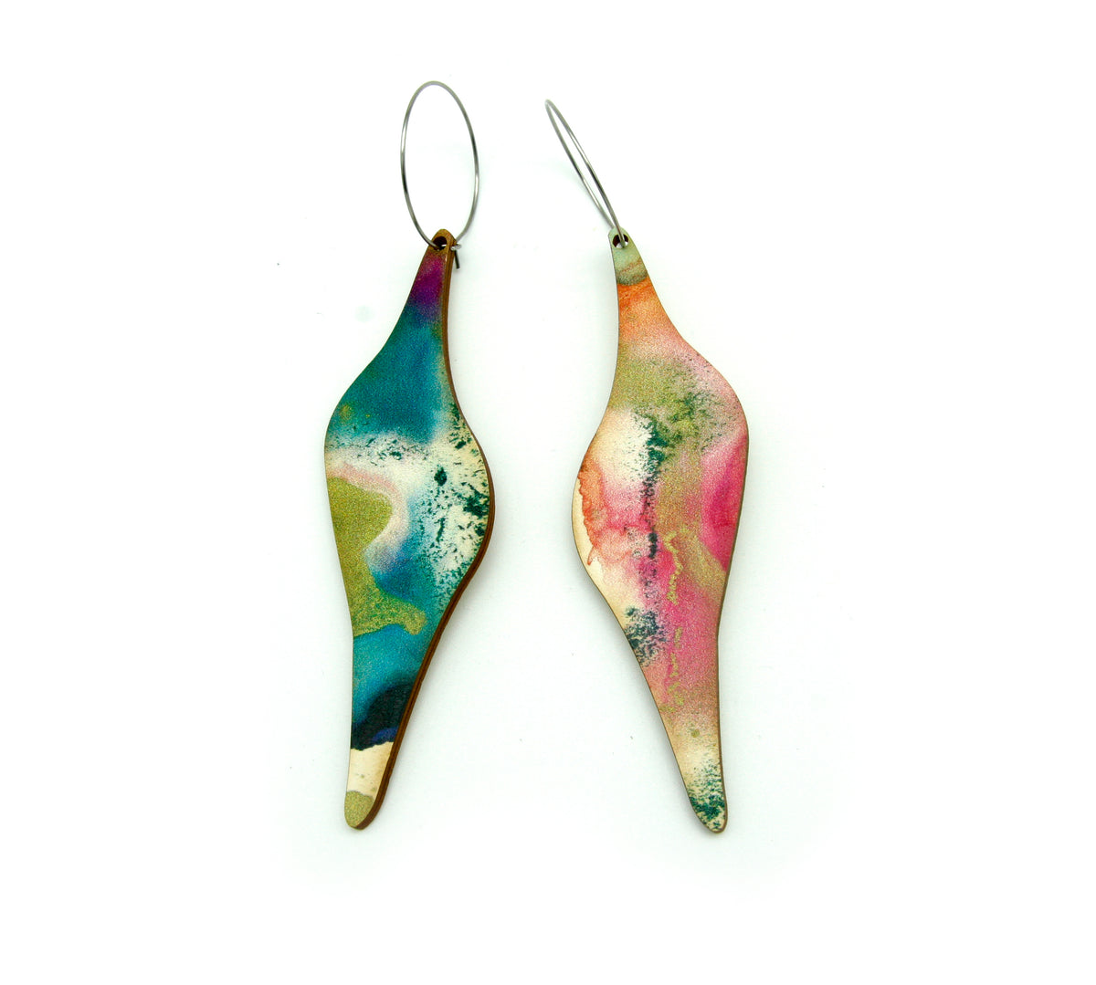 Spring Leaf earrings